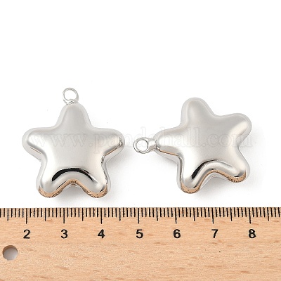 Звезда латуни подвески KK-M327-08A-P-1