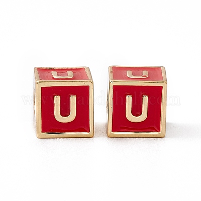 Стойки покрытие латунь эмаль бисер KK-B060-04G-03U-1