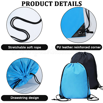 2 шт. рюкзаки из ткани Оксфорд 2 цветов&nbsp;AJEW-CN0004-19-1