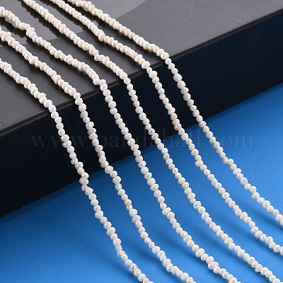 Нити из натурального культивированного пресноводного жемчуга PEAR-S016-001-1