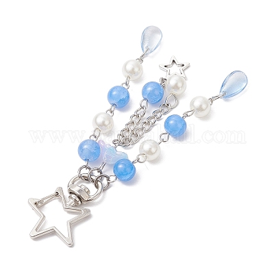 Подвеска в виде медузы из акрила и АБС-пластика KEYC-JKC01066-02-1