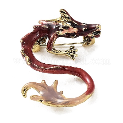 Булавки с эмалью дракона JEWB-K018-16AG-01-1