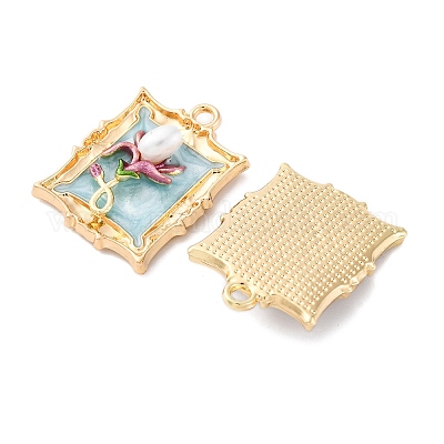 Подвески из эмали и сплава FIND-M060-06G-1