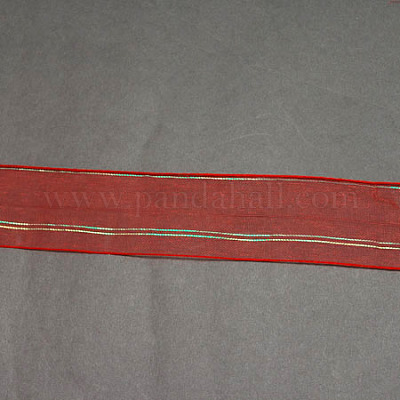 Ruban d'organza&nbsp;ORIB-Q009-1-1