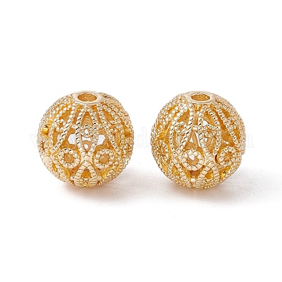 Латунные полые шарики KK-P219-02G-1