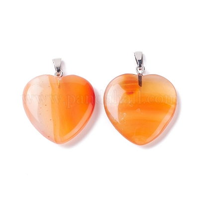 Натуральный красный агат подвески G-G956-B51-FF-1