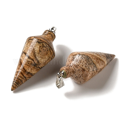 Естественного изображения яшмы подвески G-Z055-02P-18-1