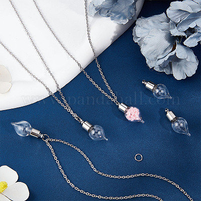 Набор для самостоятельного изготовления ожерелья из флакона духов DIY-SC0020-71-1