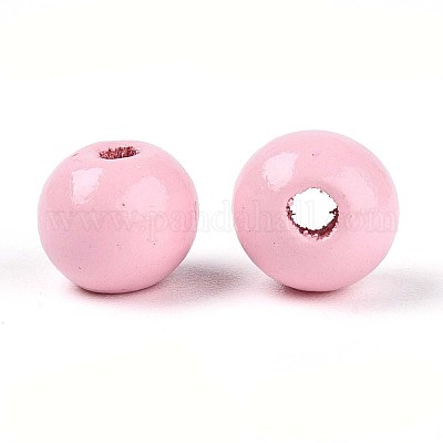 Круглые бусины из натурального дерева схима WOOD-A018-8mm-05-1