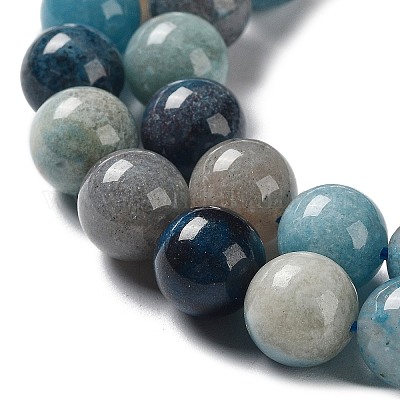 Натуральные нити троллейтовых бусин G-NH0002-B01-03-1