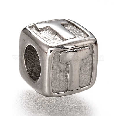 Европейские бусины из нержавеющей стали 304 OPDL-L020-001T-1