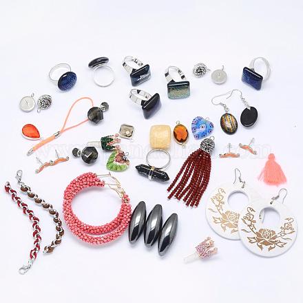 Accessoires de bijoux en matériels assortis mixtes FIND-H026-04-1