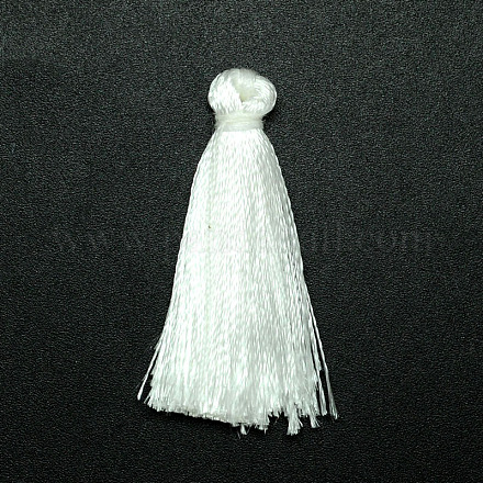 Décorations de pendentif pompon en polyester FIND-L001-14-1