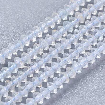 Brins de perles en cristal de topaze naturelle G-E560-R13-03-1