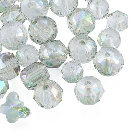 Perle di vetro trasparente EGLA-N002-49-B07-1