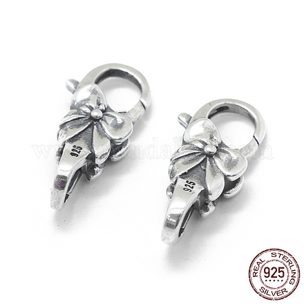 Tailandia 925 chiusure a moschettone in argento sterling STER-L055-050AS-1
