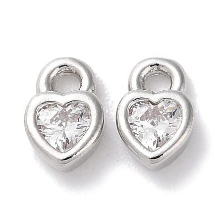 Стойки обшивки латунь микро проложить Циркон подвеску KK-Z039-08P-1