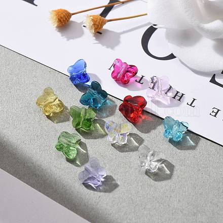 72pcs 12 couleurs perles de verre de pierre de naissance transparentes X1-GLAA-ZZ0001-02-1