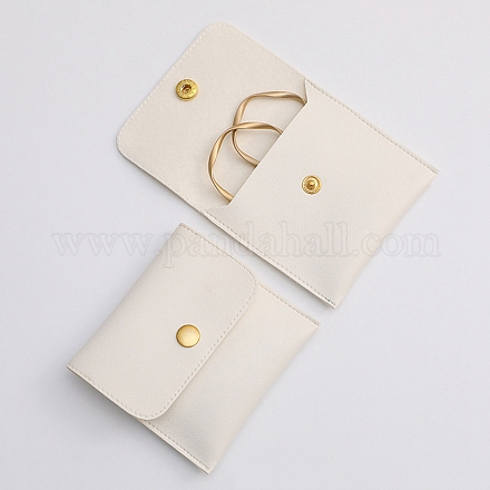 PU Imitation Leather Jewelry Storage Bags ABAG-P006-01A-03-1