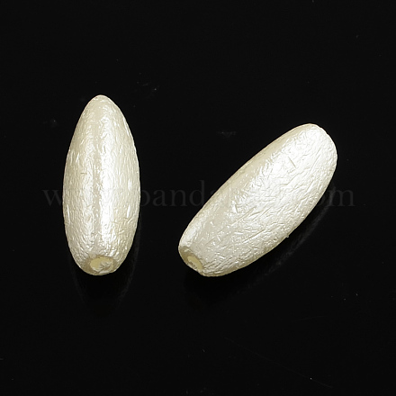 ABS Plastic Imitation Pearl Beads SACR-Q105-32-1