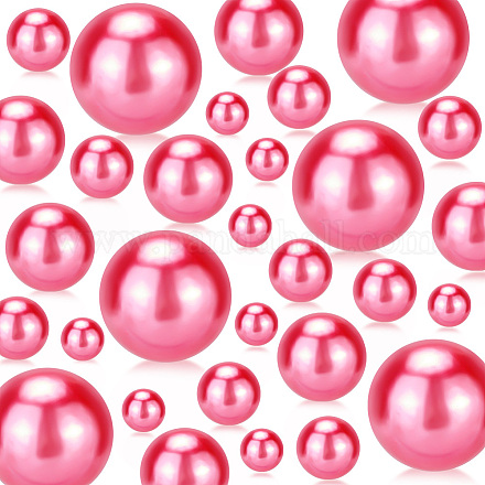 Perles d'imitation perles en plastique ABS KY-WH0029-02-1