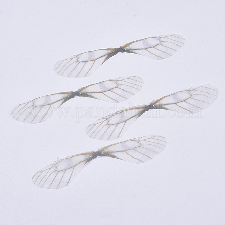 Decoración de artesanía de alas de tela de poliéster FIND-S322-003C-1