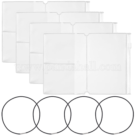 4 шт. нейлоновые эластичные веревки для блокнота путешественника AJEW-CP0008-97-1