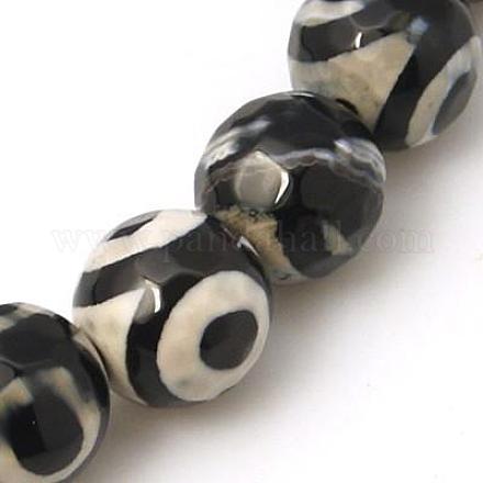 3-Augen-Dzi-Perlen im tibetischen Stil TDZI-G341-10mm-08-1