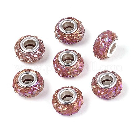 Непрозрачная смола европейский бисер RESI-T057-29G-1