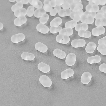 Czech Glass Seed Beads SEED-R014-2x4-PM01-1