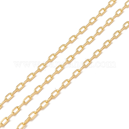 Brass Paperclip Chains CHC-O001-12G-1