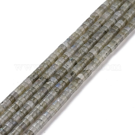 Chapelets de perles en labradorite naturelle  G-P468-16-1