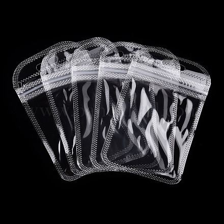 Прозрачные пластиковые сумки на молнии OPP-T002-01B-1