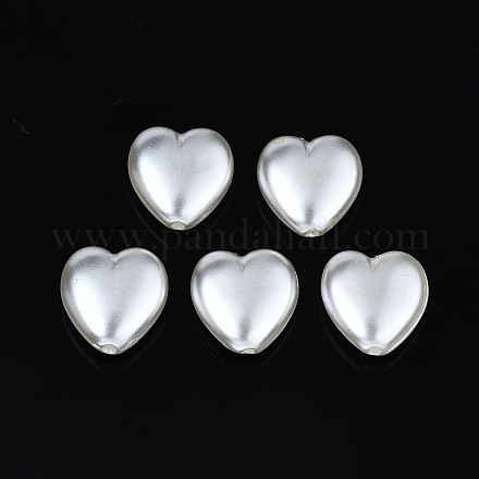 ABS Plastic Imitation Pearl Beads OACR-N008-140-1