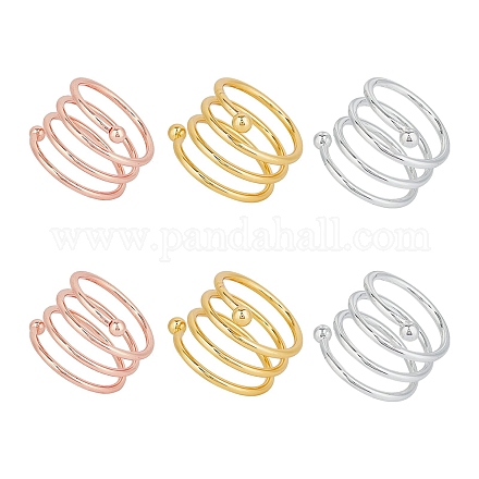 Железные кольца для салфеток AJEW-CA0001-07-1