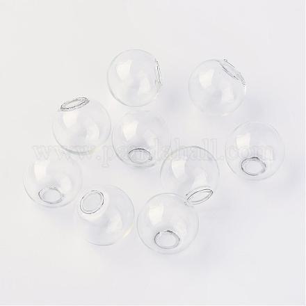 Botellas redondas de bola de globo de vidrio soplado mecanizado BLOW-R001-10mm-1