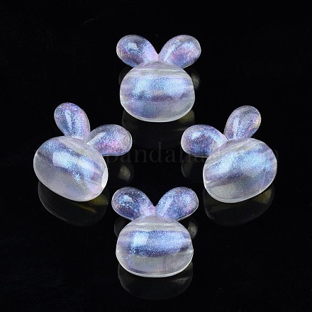 Perles en acrylique transparente X-OACR-N008-105-1