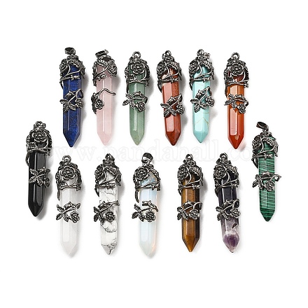 Подвески с натуральными и синтетическими камнями G-A172-16-AS-1