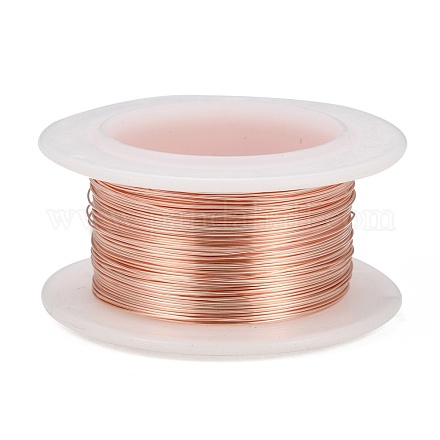 Round Copper Jewelry Wire CWIR-I002-0.3mm-RG-NR-1