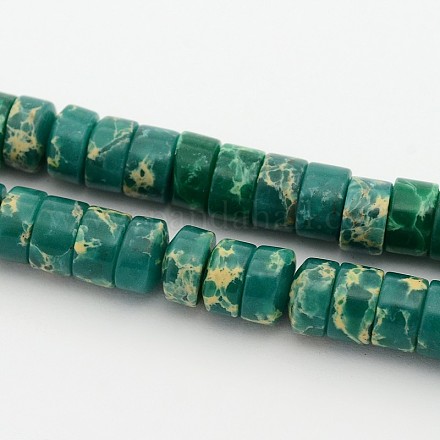 Synthetic Imperial Jasper Beads Strands G-J277-10mm-05-1