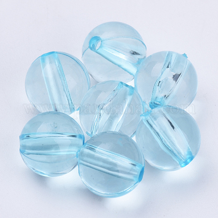Perles en acrylique transparente TACR-Q255-12mm-V38-1