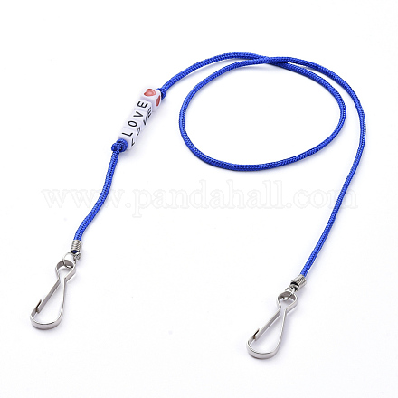 Cuerdas de poliéster y spandex cadenas para anteojos AJEW-EH00058-02-1