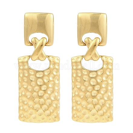 Ионное покрытие (ip) серьги-гвоздики из нержавеющей стали 304 для женщин EJEW-N054-17G-1