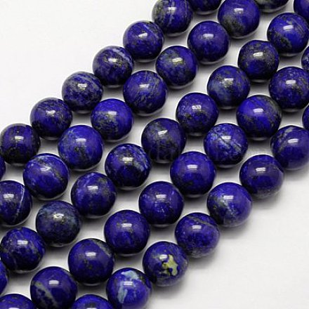 Filo di Perle lapis lazuli naturali  G-G423-5mm-AB-1
