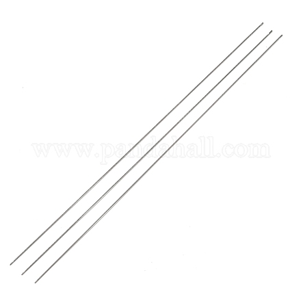 Perlennadeln aus Stahl mit Haken für Perlenspinner TOOL-C009-01A-05-1