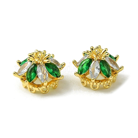 Латунные микро проложить кубического циркония подвески FIND-Z035-08G-1