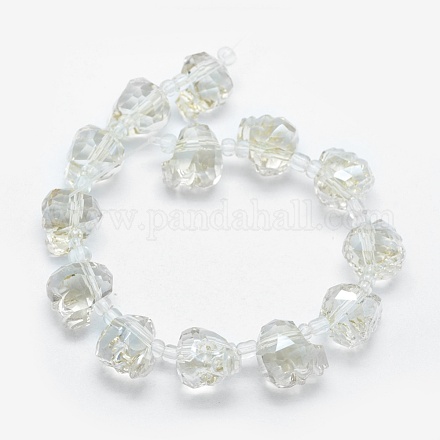 Perles en verre electroplate EGLA-G024-PL03-1