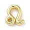 Brass Beads, Twelve Constellations, Real 18K Gold Plated, Leo, 19.5x17.5x4.5mm, Hole: 4x2mm