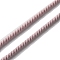 Nylon Elastic Cords, Twist Cord, Round, Thistle, 2.5mm
