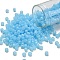 TOHO Round Seed Beads, Japanese Seed Beads, (1143) Translucent Aqua Blue, 6/0, 4mm, Hole: 1.5mm, about 168pcs/10g